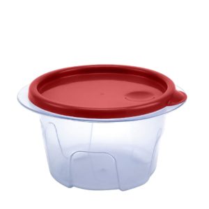 Bol-Cilindrico-2tz-color-rojo-chef-guateplast-guatemala-hermeticos-contenedores-para-alimentos-productos-plasticos
