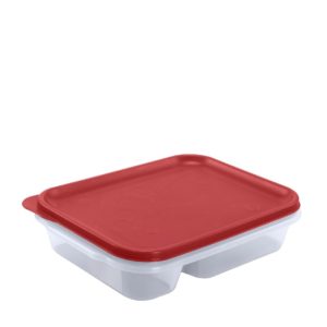 Tazon-Rectangular-con-2-Divisiones-3-tz-color-rojo-chef-guateplast-guatemala-hermeticos-platos-plasticos-para-el-hogar-contenedores-para-alimentos-productos-plasticos