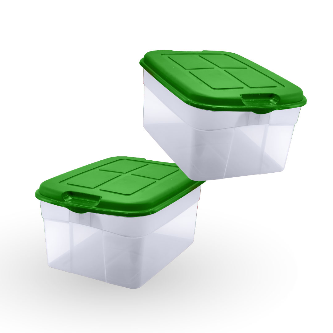 Caja-Jumbo-56-litros-Verde-Caja-Plastica-Navideña-Fabrica-Guateplast-Costa-Rica