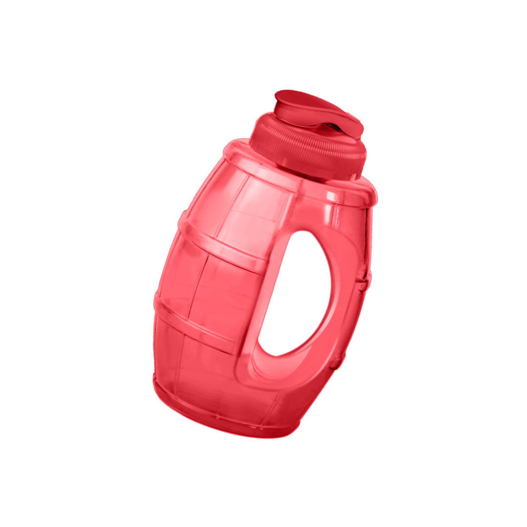 refresquero-mi-barril-1-litro-guateplast-color-rojo-pimiento-botella-de-plastico-pachon-de-plastico-guatemala-costa-rica-productos-plasticos